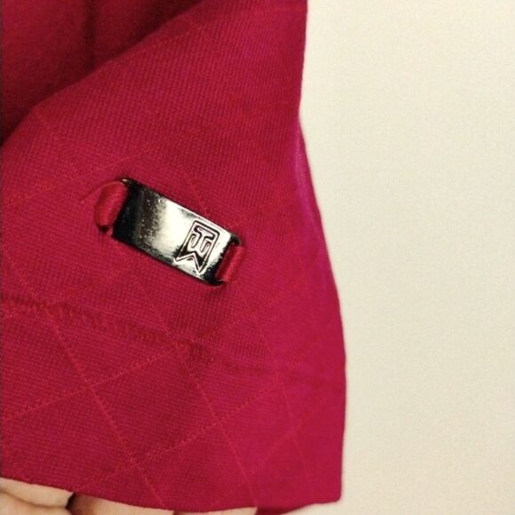 Tiger Woods Red Nike Short Sleeve Polo Shirt size Large Dri-Fit - Picture 7 of 14